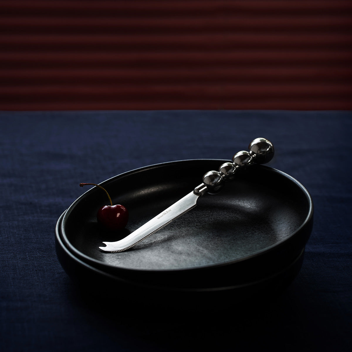 Puisto cheese knife, steel