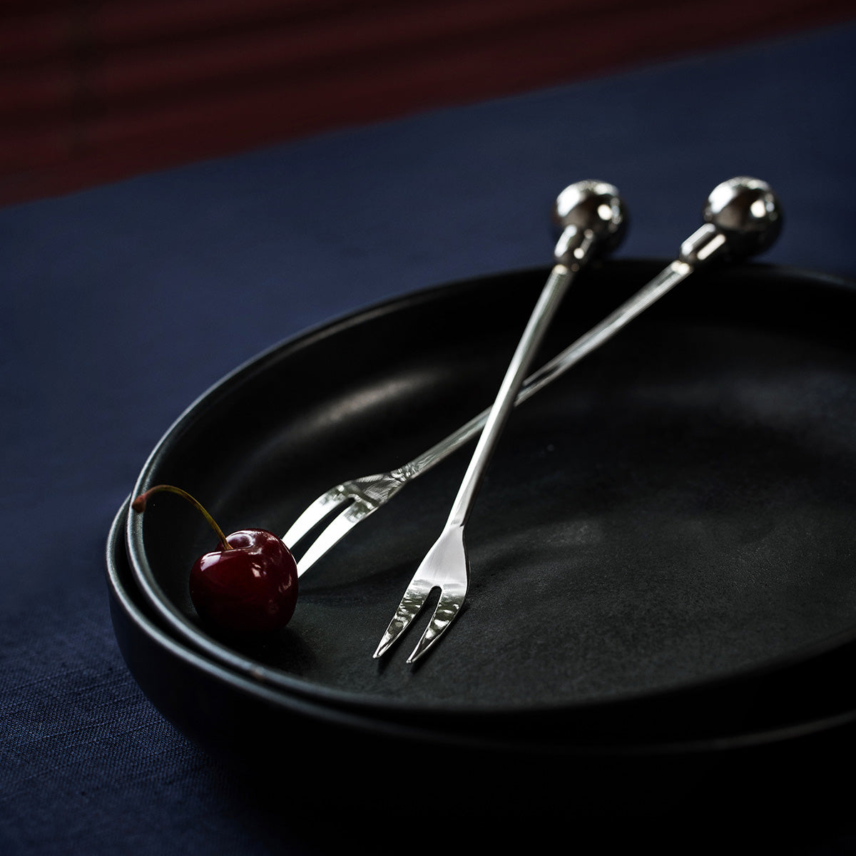 Puisto fork set, steel