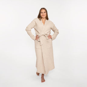 Nuppu bath robe, beige