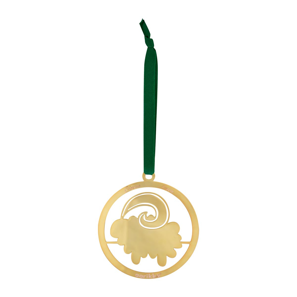 Ram Ornament, Aries, brass