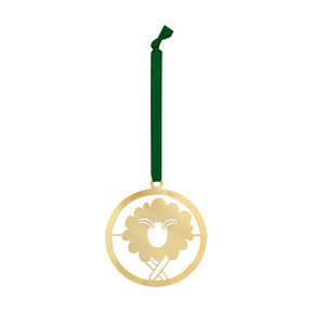 Ram Ornament, Virgo, brass