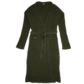 Nuppu bath robe, green