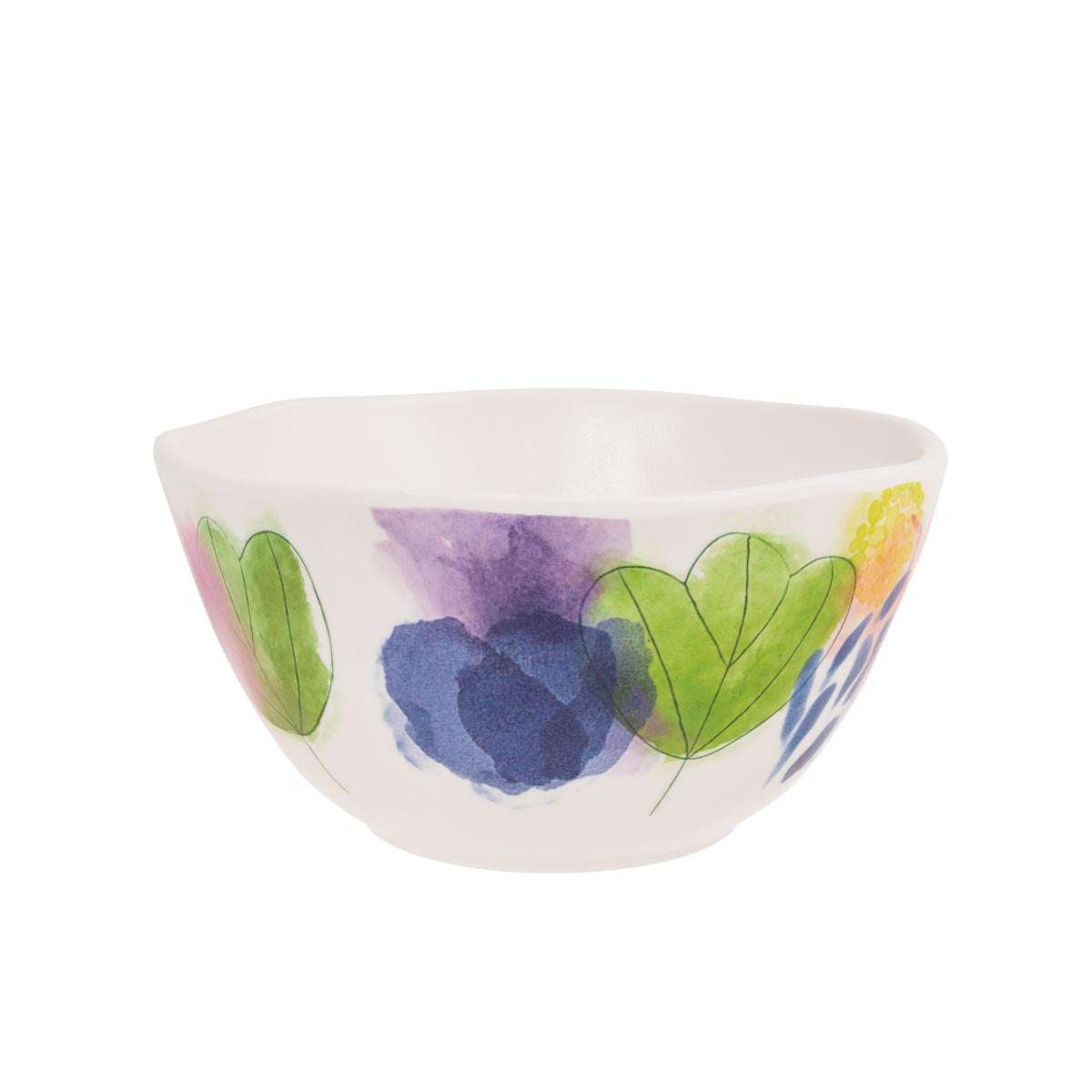 Vallaton bowl, white and multicolour, 6 dl