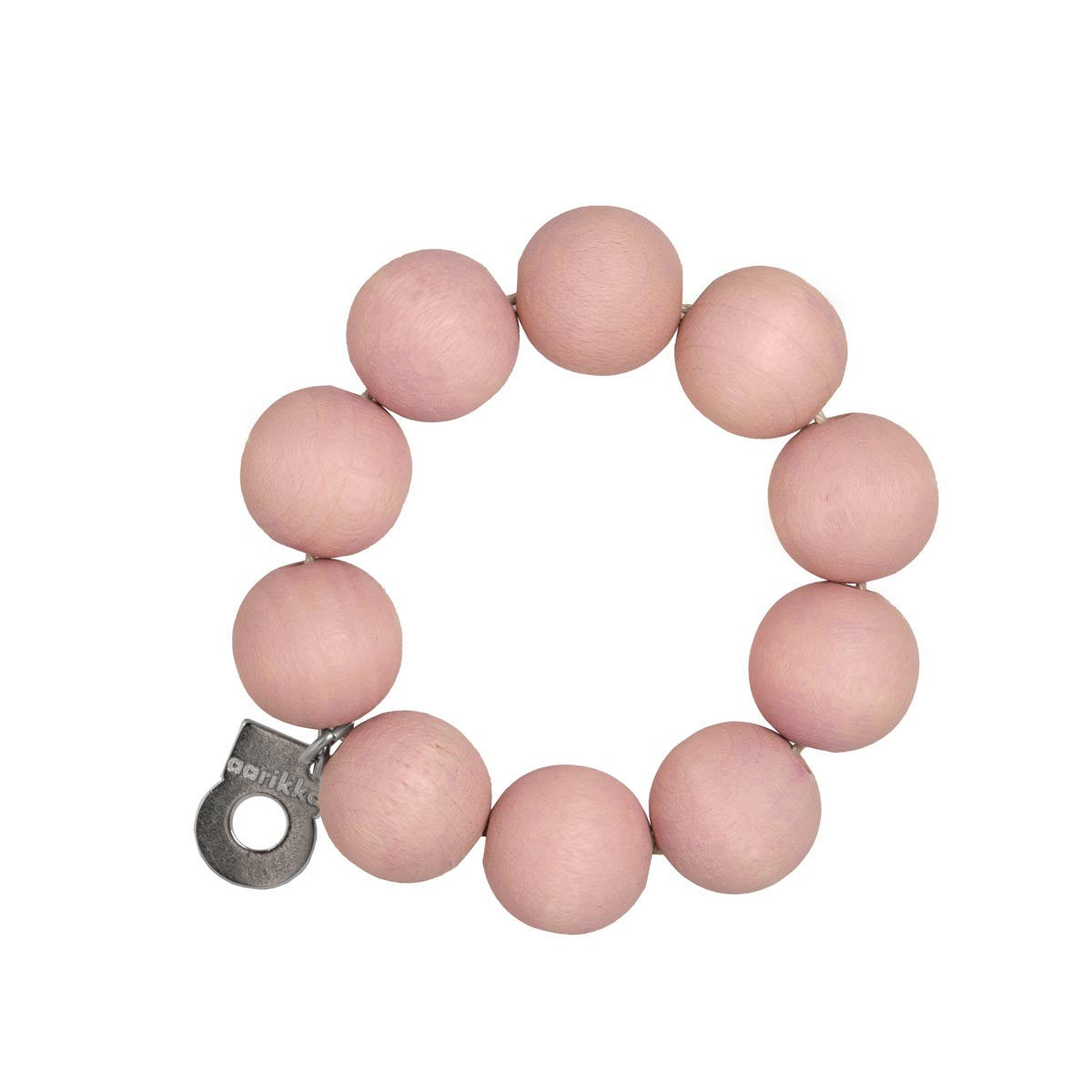 Puisto napkin rings, 2 pcs, light pink