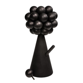 Mänty sculpture, black