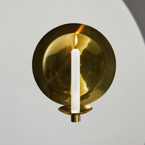 Uusikuu candle sconce, brass