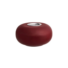 Pikkunappi candleholder, plum red