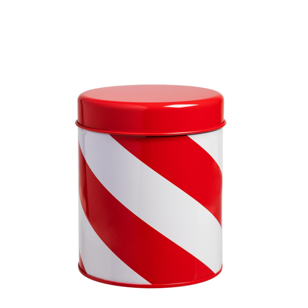 Riemuraita tin box, 12 cm, red