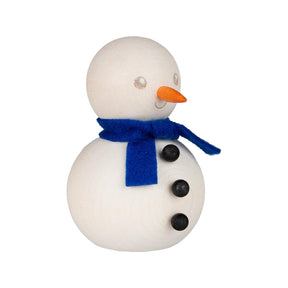 Snowman decoration,  10 cm, ecru