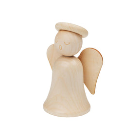 Small angel decoration, 8 cm, ecru