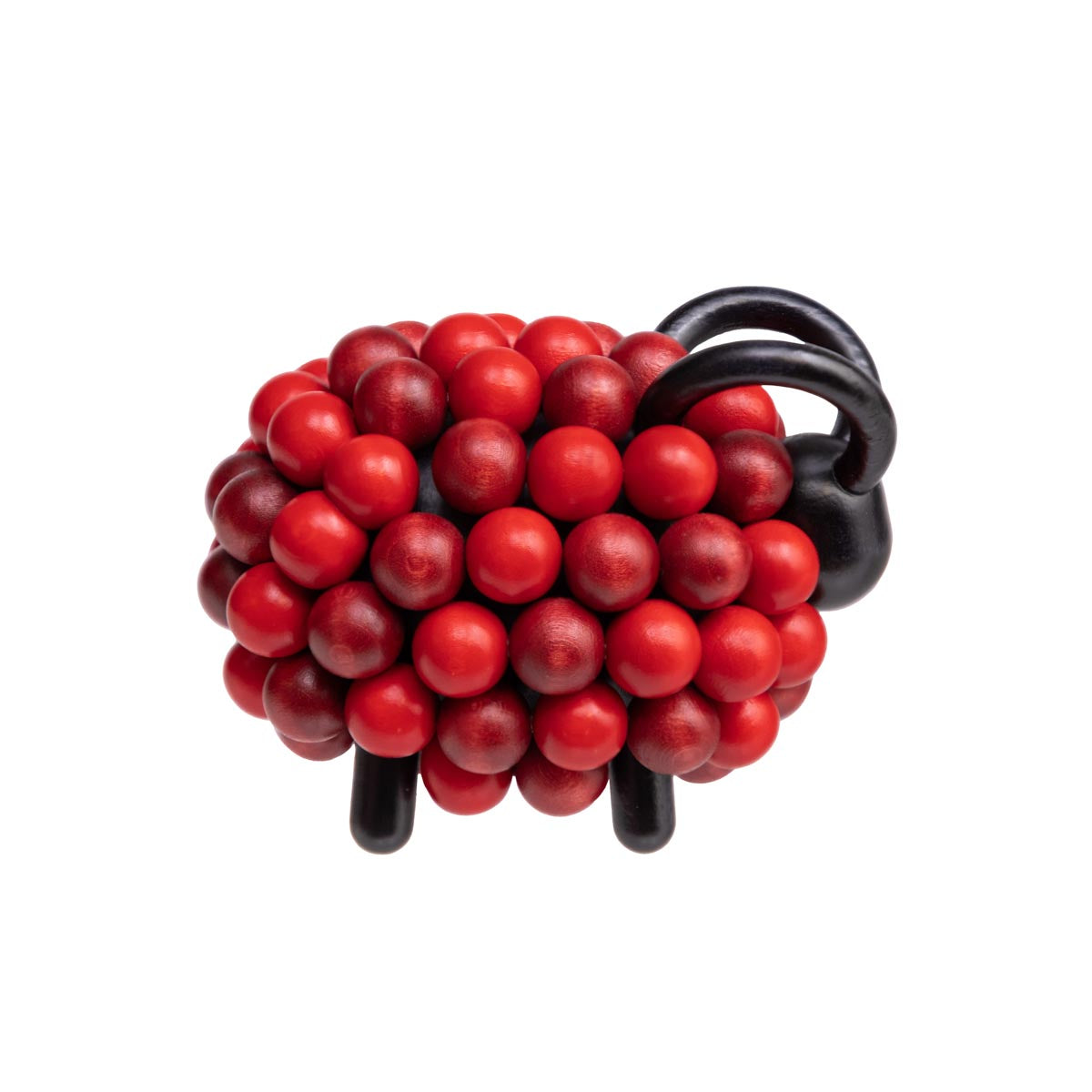Pohjanpässi figurine, shades of red