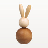Hare sculpture, 9,5 cm, light brown