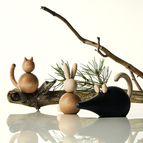 Wildcat sculpture, 6,5 cm, light brown