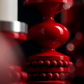 Ruustinna candleholder, red
