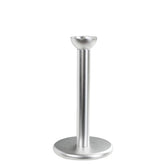 Pipe candleholder, 14 cm, silver