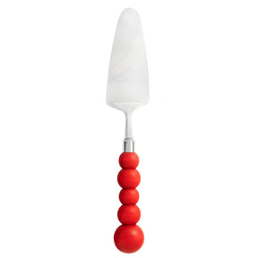 Puisto cake server, red
