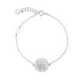 Aries bracelet, horoscope ram, silver