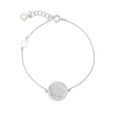 Leo bracelet, silver