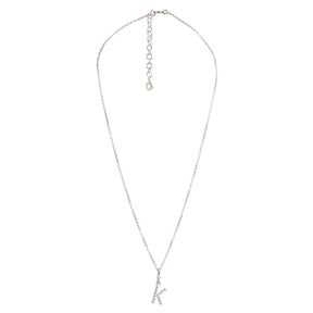 Yllätys Monogram Necklace K, silver
