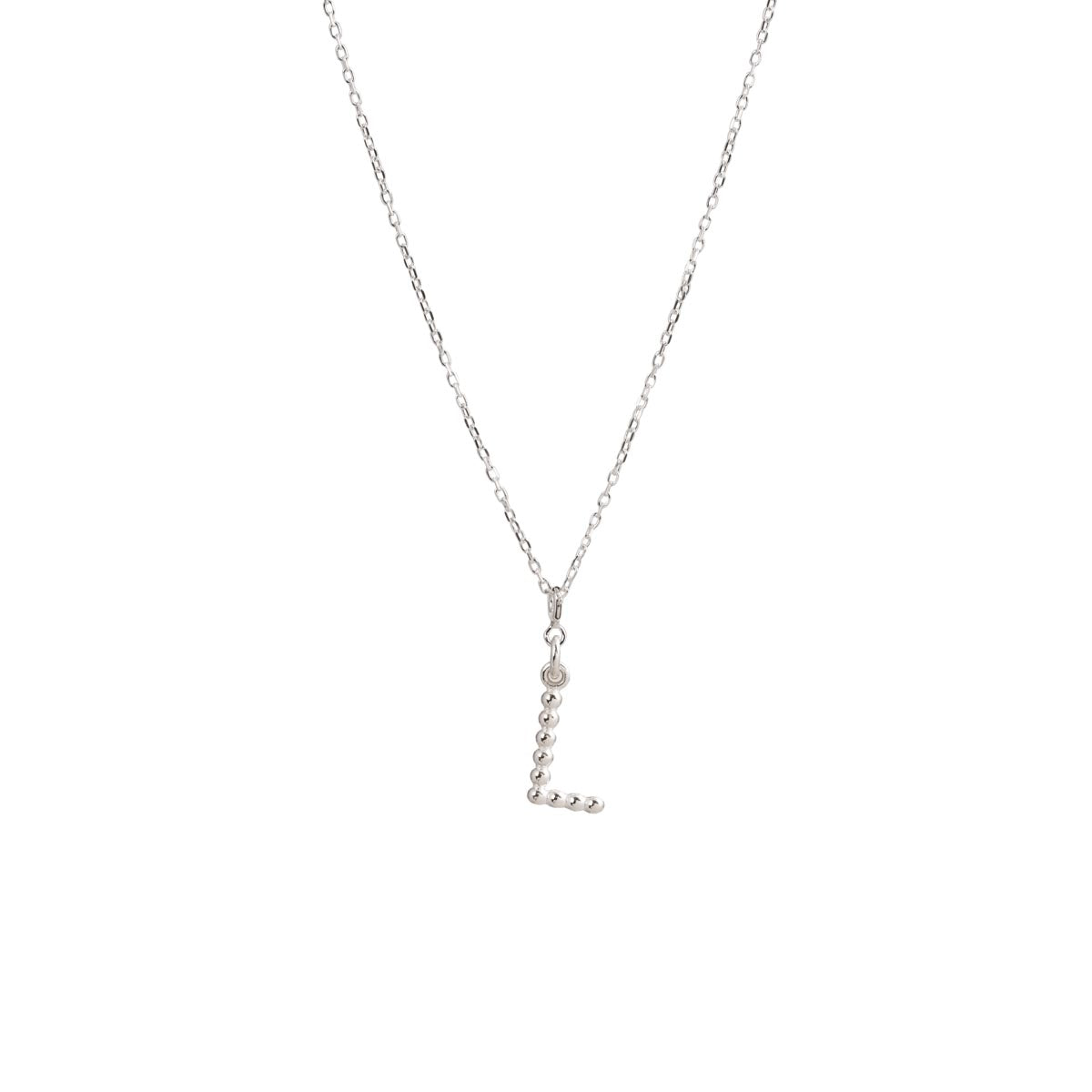 Yllätys Monogram Necklace L, silver