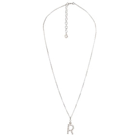 Yllätys Monogram Necklace R, silver