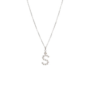 Yllätys Monogram Necklace S, silver