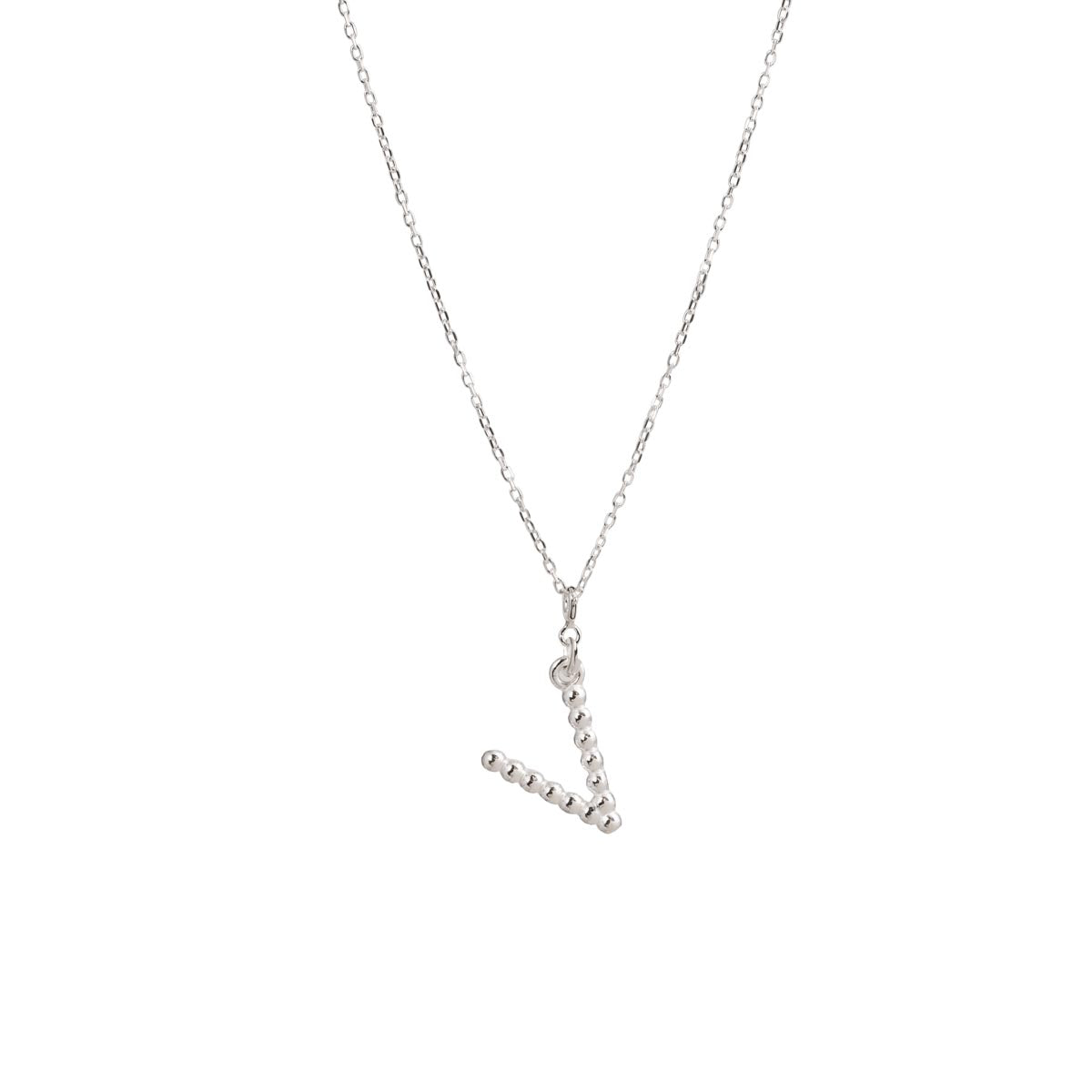 Yllätys Monogram Necklace V, silver