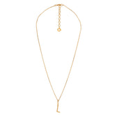 Yllätys Monogram Necklace L, gold-plated silver