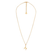 Yllätys Monogram Necklace M, gold-plated silver