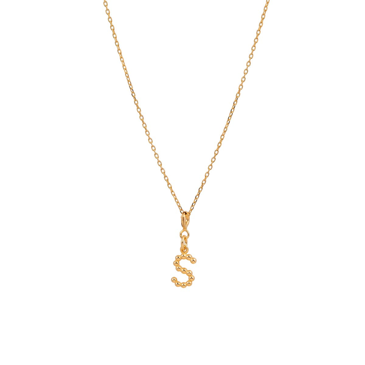 S monogram necklace outlet