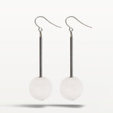 Elsa earrings, ecru