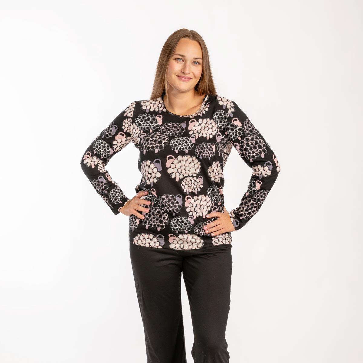 Pikkupässi pyjama, black