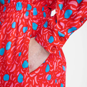 Tuike trousers, Tuovi, red