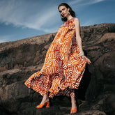 Merili dress, Kaari, copper