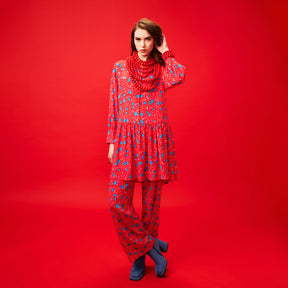 Miliina dress, Tuovi, red