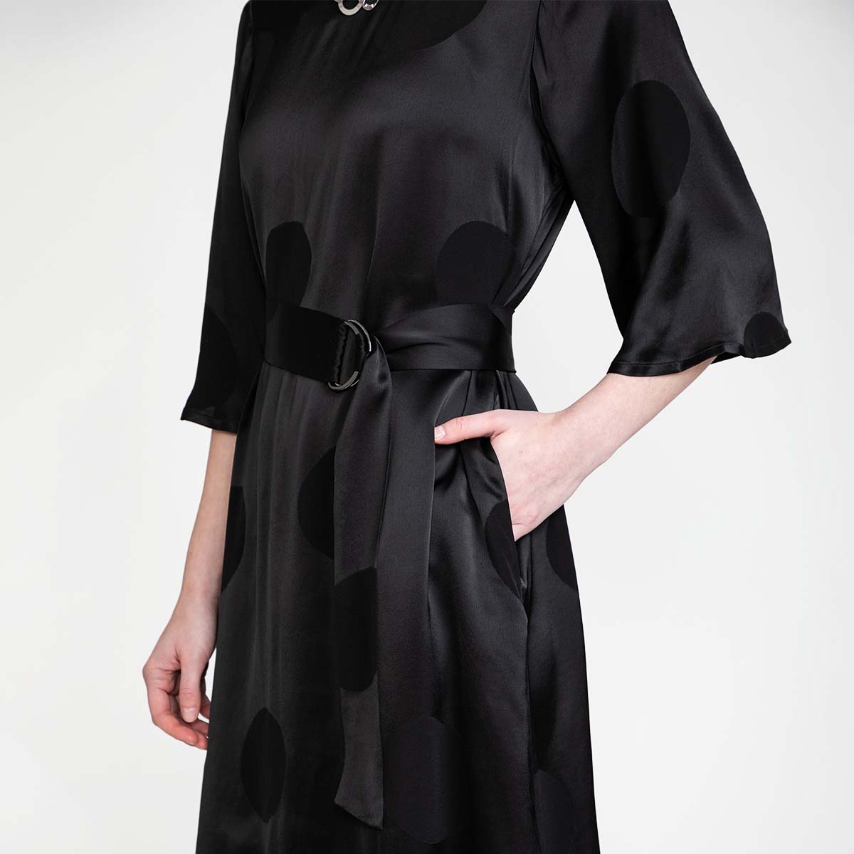 Varpu dress, Perla, black
