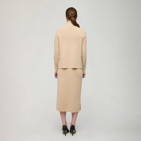 Nomi turtleneck sweater, 2025, beige
