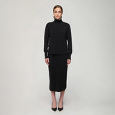 Nomi turtleneck sweater, 2025, black