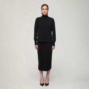 Nomi turtleneck sweater, 2025, black