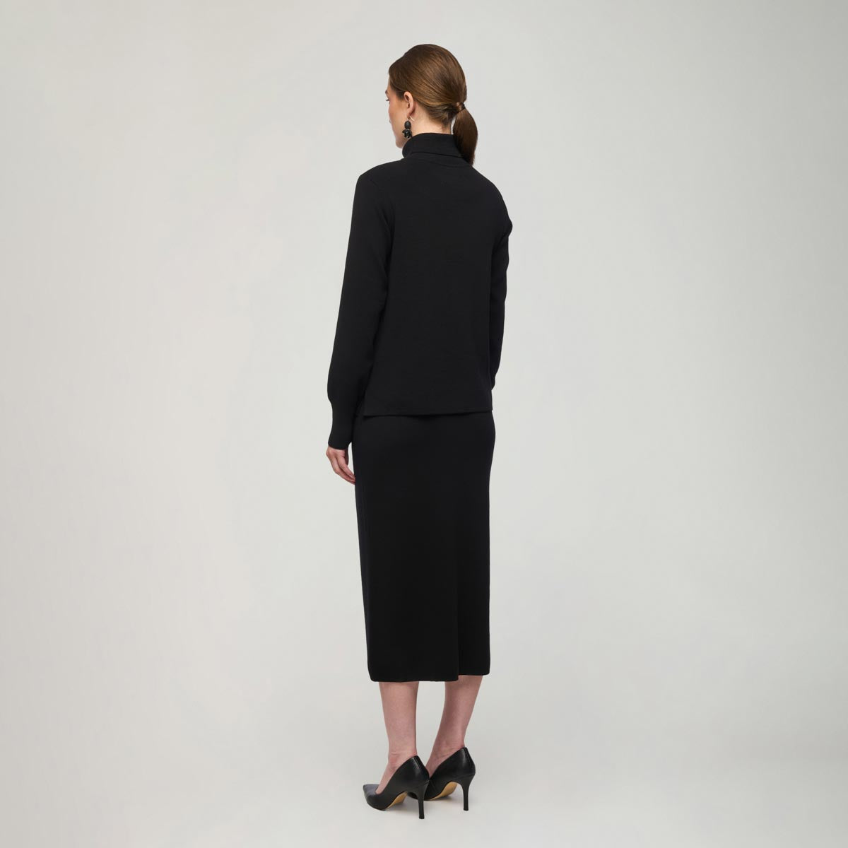 Nomi turtleneck sweater, 2025, black