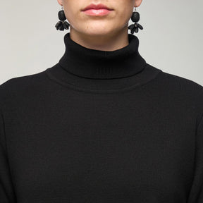 Nomi turtleneck sweater, 2025, black