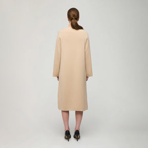 Nata knit dress, 2025, beige