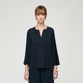 Paju blouse, Kuori, dark blue