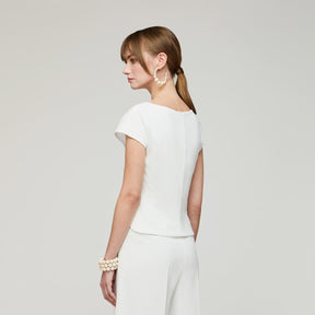 Jennina shirt, Utu, white