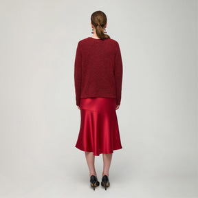 Senora sweater, dark red