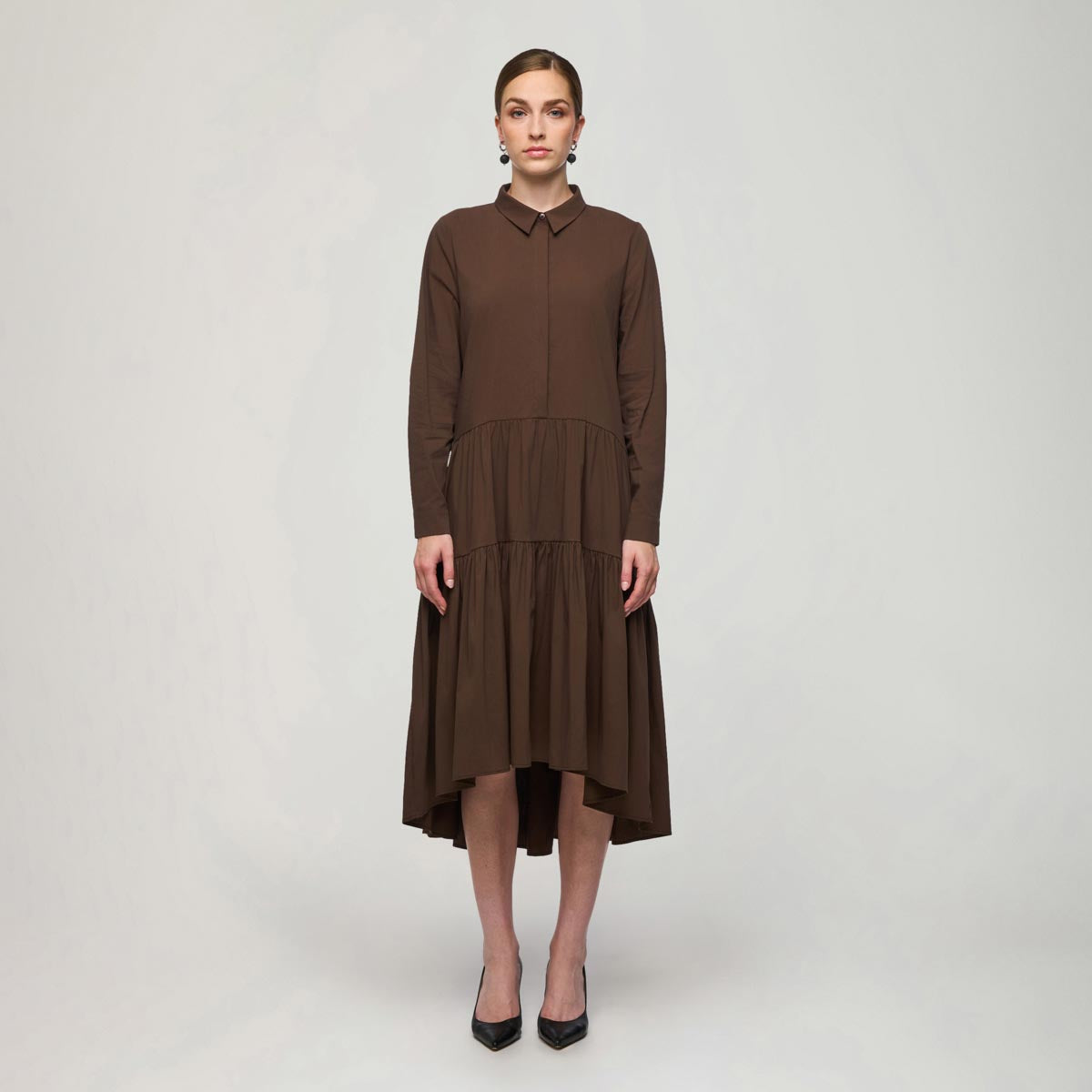 Triine dress, 2025, brown