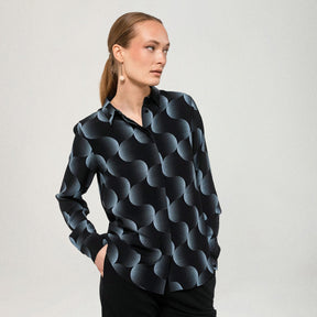 Tiila shirt, Nebula, black