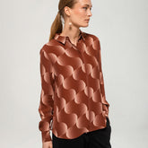Tiila shirt, Nebula, copper