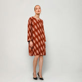 Fresia dress, Nebula, copper