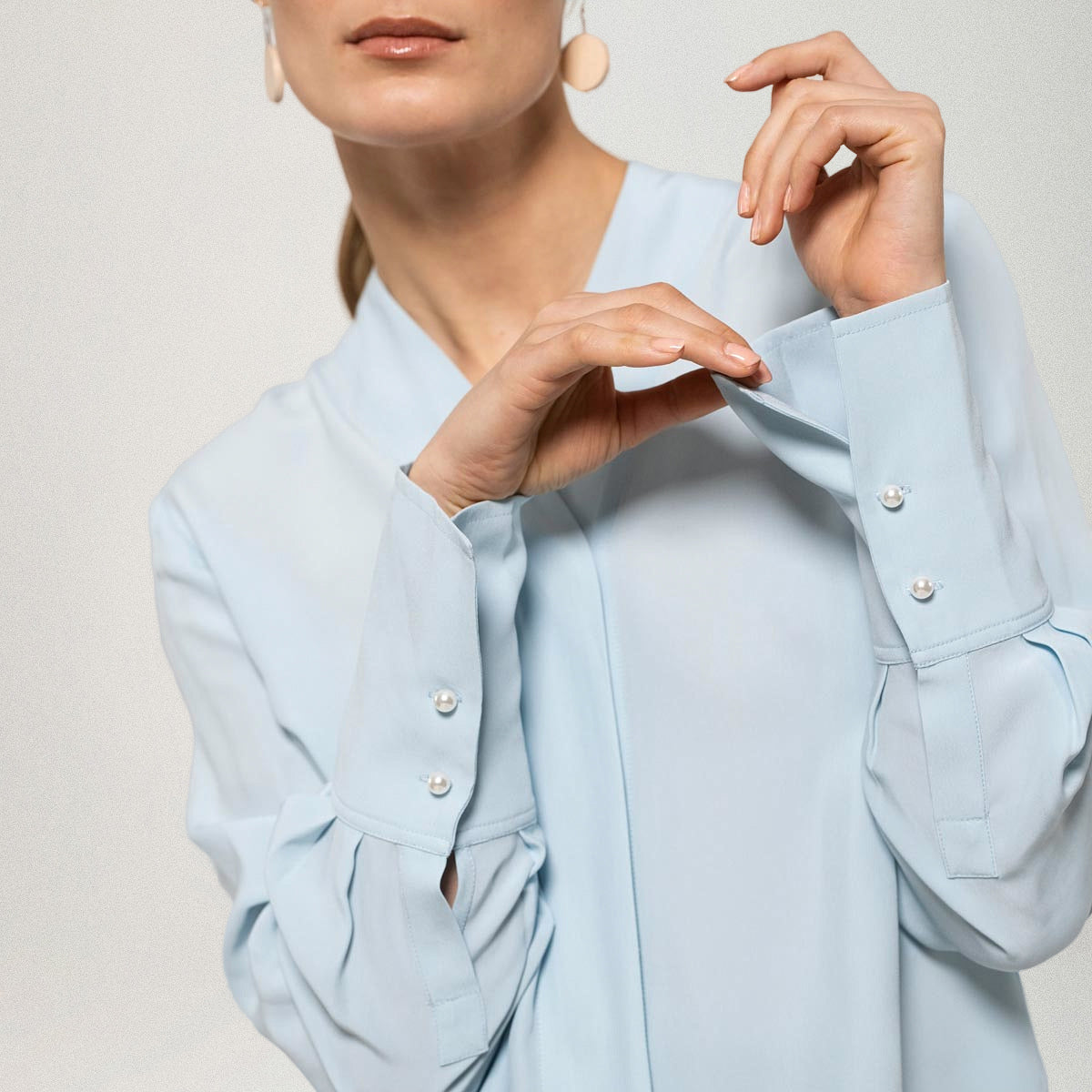 Gisele blouse, light blue